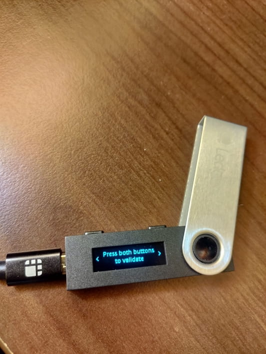 Ledger Nano S 相片